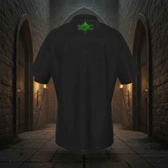 RealBud Camo Men's Hawaiian Shirt - Loose Fit Short Sleeve Button-Up with Pocket, Stretch Fabric - RealBud Camo