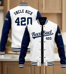 Custom Unisex Baseball Jacket - RealBud Camo