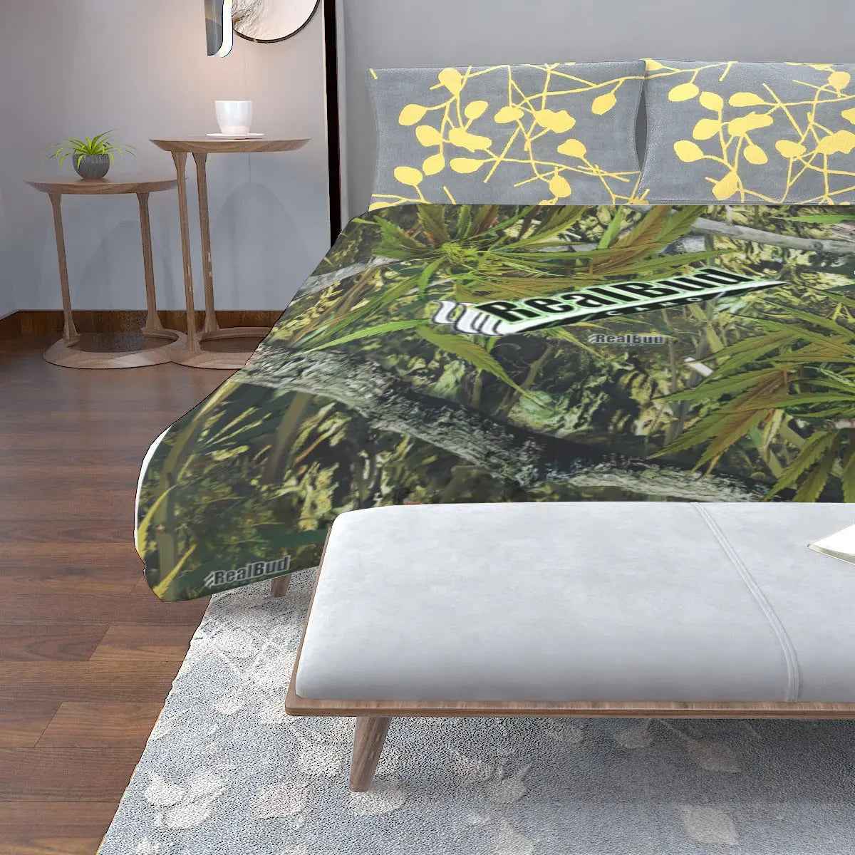 Lightweight & Breathable Quilt - RealBud Camo