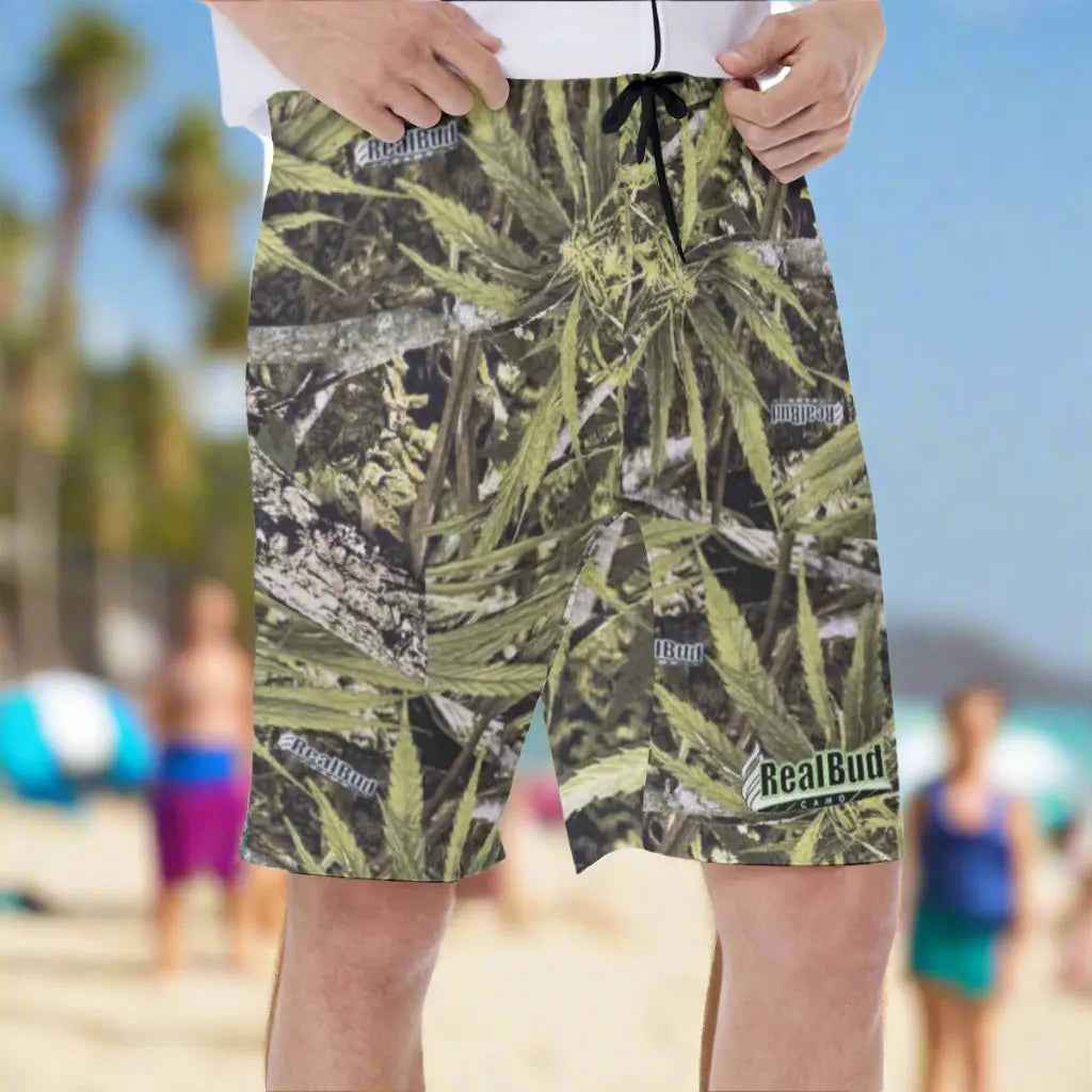Men's Beach Pants with Lining for Ultimate Comfort and Style - RealBud Camo