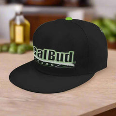 Baseball Cap With Flat Brim - RealBud Camo