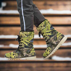 Men's Plush Boots - RealBud Camo