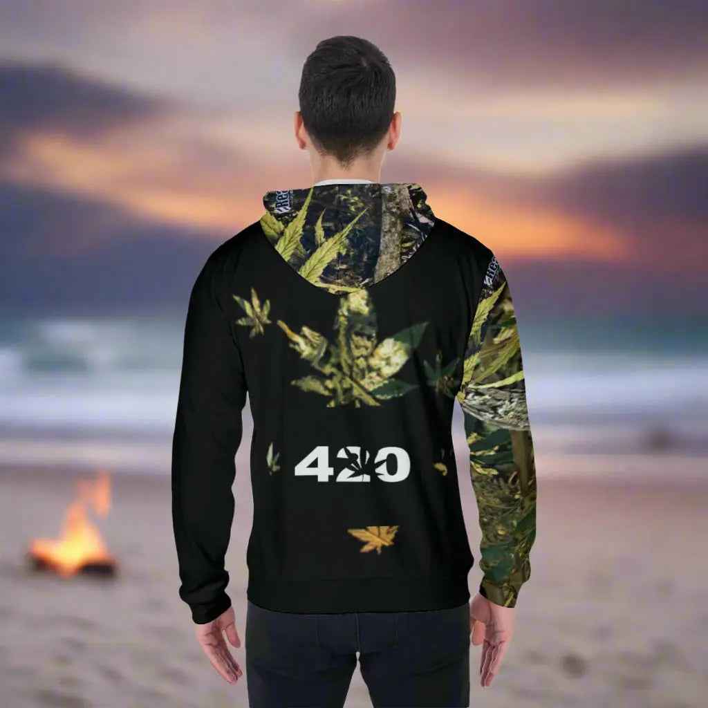 Men's Fleece Zip Up Hoodie - Heavyweight Comfort for Every Occasion - RealBud Camo
