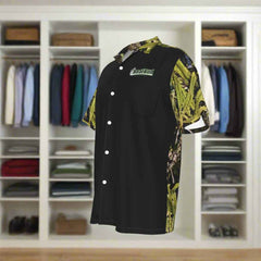 Men's Hawaiian Shirt With Pocket - RealBud Camo