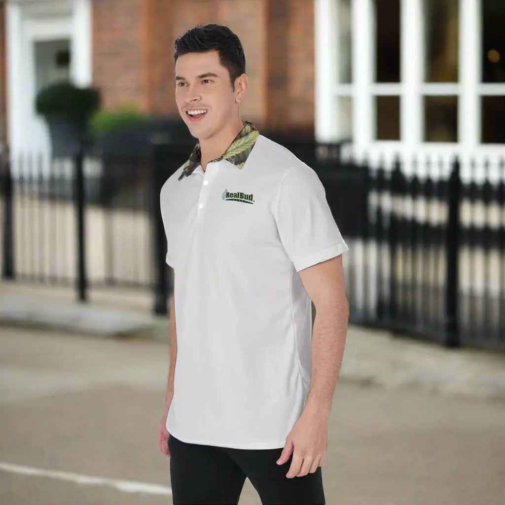 Men's Polo Shirt - Stylish and Comfortable Apparel for Every Occasion - RealBud Camo