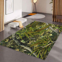 Foldable Rectangular Floor Mat - RealBud Camo