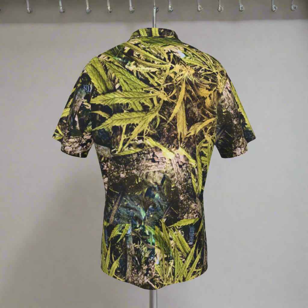 Men's Hawaiian Shirt With Pocket - RealBud Camo