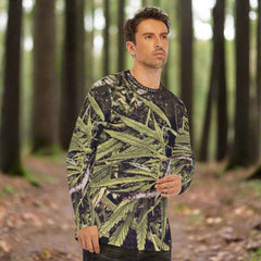Long Sleeve Cotton T-Shirt | 190GSM Premium Quality - RealBud Camo