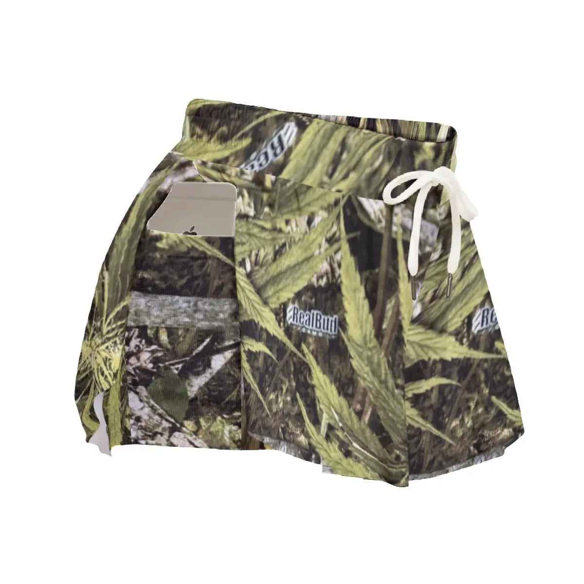 Women's Sport Skorts with Pockets for Active Lifestyle and Versatile Performance - RealBud Camo