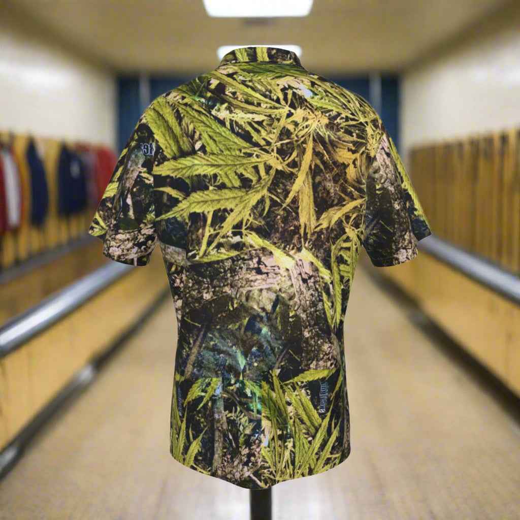Men's Hawaiian Shirt With Pocket - RealBud Camo