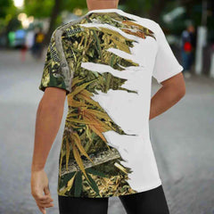 Men's O-Neck T-Shirt - Premium Comfort and Style - RealBud Camo