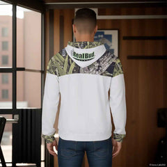 Men's White Hoodie - Premium Comfort and Style for Every Occasion - RealBud Camo