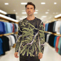 Long Sleeve Cotton T-Shirt | 190GSM Premium Quality - RealBud Camo
