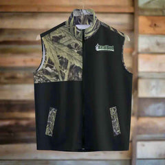 Men's Stand-up Collar Vest for Stylish Comfort and Versatility - RealBud Camo