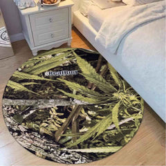 Foldable Round Mat - Convenient Portable Floor Mat for Versatile Use - RealBud Camo