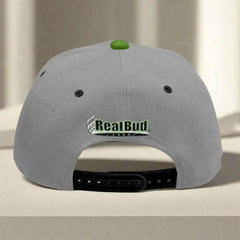 Baseball Cap With Flat Brim - RealBud Camo