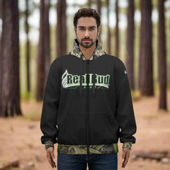 Pullover Hoodie with Zipper Closure - 310GSM Cotton for Ultimate Comfort and Style - RealBud Camo