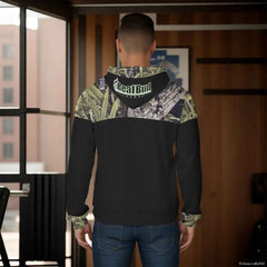 Men's Black Pullover Hoodie for Ultimate Comfort and Style - RealBud Camo
