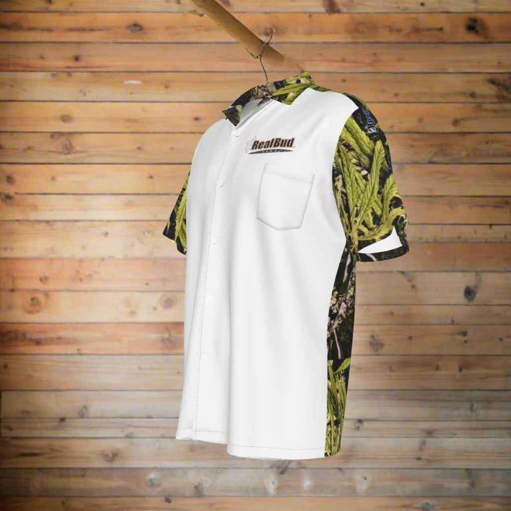 Men's Hawaiian Shirt With Pocket - RealBud Camo