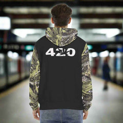 Men's Hoodie Double Zipper with Placket for Ultimate Comfort and Style - RealBud Camo