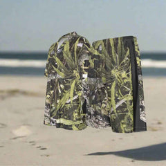 Men's Imitation Silk Shirt Suit for Stylish Comfort - RealBud Camo